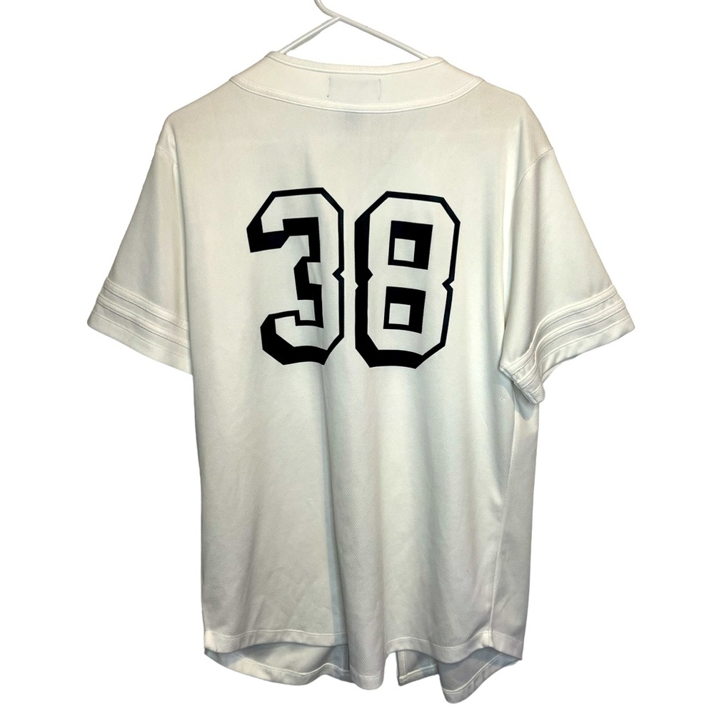 White Baseball Tee